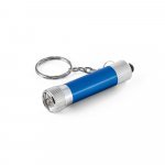 LERGAN. Aluminium keyring with a 3 LED flashlight - Royal blue