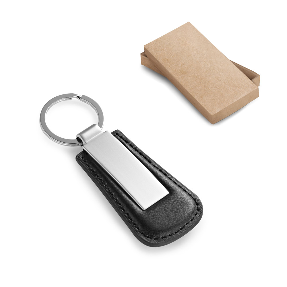 BACHMANN. Portachiavi in metallo e PU