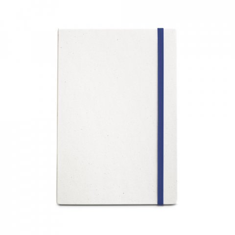 MILKY. Caiet A5 cu copertă rigidă din h&acirc;rtie 100% reciclată - Albastru