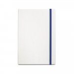 MILKY. Caiet A5 cu copertă rigidă din h&acirc;rtie 100% reciclată - Albastru