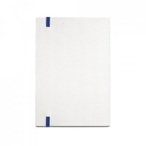 MILKY. Caiet A5 cu copertă rigidă din h&acirc;rtie 100% reciclată - Albastru