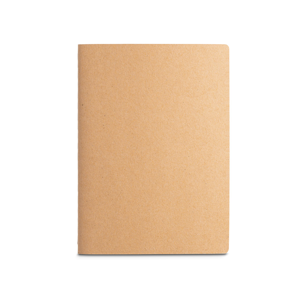 ALCOTT A4. Block notes A4 con copertina in cartoncino (250 g/m²) e pagine semplici