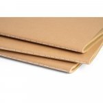 ALCOTT A4. Notepad A4 cu coperta de carton (250 g/m&sup2;) și pagini simple - Natural