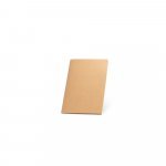 ALCOTT A6. Notepad cu coperta de carton (250 g/m&sup2;) și pagini simple - Natural