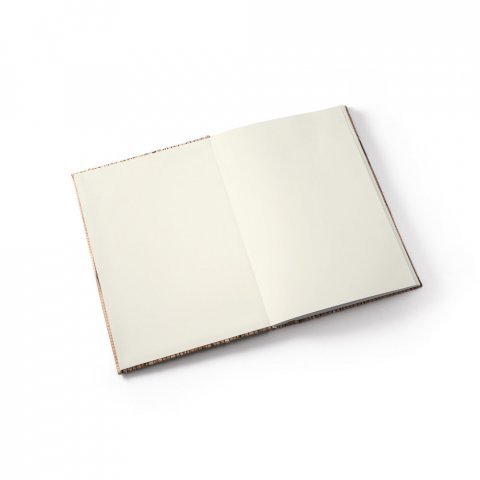 NERUDA. Bloc-notes A5 avec couverture rigide en fibre de paille naturelle - Naturel