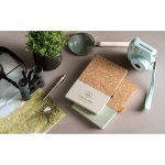 KLEE. Block notes A5 in sughero e lino con pagine a righe