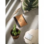 VICENTE. Blocnotes din plută și poliester reciclat (100% rPET)