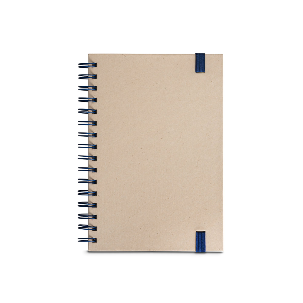 PROUST. Quaderno A5 con anelli, copertina rigida, in carta di canna da zucchero (80% canna da zucchero) con pagine semplici