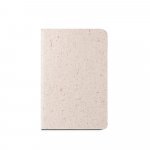 ORGANIC SOFT. Blok A6 formata sa fleksibilnim poklopcem napravljenim od organske materije slona (80%) - Svetlo bež