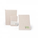 ORGANIC RIGID. Blocnotes A5 cu copertă dură realizată din materie organică de elefant (80%)