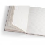 TEAPAD RIGID. Blocnotes A5 cu copertă dură, realizat din deșeuri de frunze de ceai (65%) - Natural