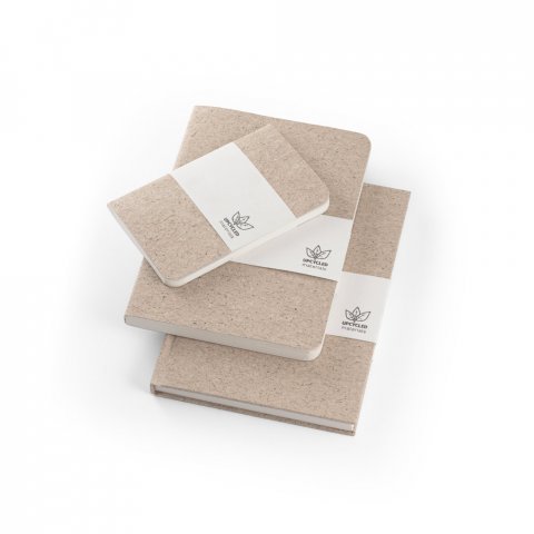 TEAPAD RIGID. Blocnotes A5 cu copertă dură, realizat din deșeuri de frunze de ceai (65%)