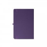 ANNE. Blocnotes A5 din poliester reciclat (100% rPET) cu pagini liniate - Violet