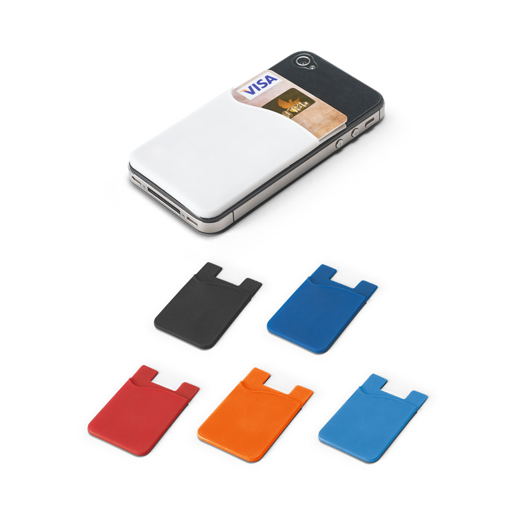 SHELLEY. Portatessere per smartphone in silicone