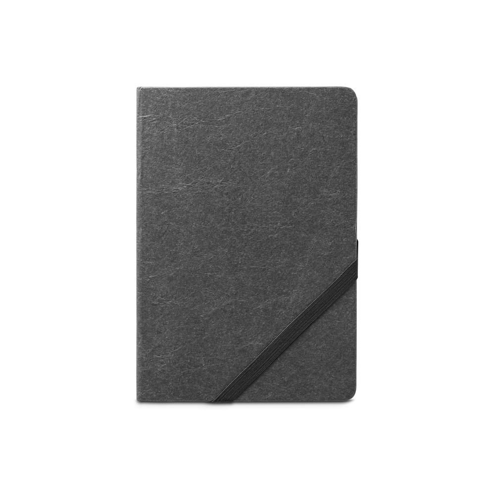 HUXLEY. Block notes A5 con copertina rigida, realizzato in carta resistente all'acqua