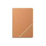 HUXLEY. Caiet A5 cu copertă rigidă, fabricat din h&acirc;rtie rezistentă la apă - Maro deschis