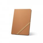 HUXLEY. Caiet A5 cu copertă rigidă, fabricat din h&acirc;rtie rezistentă la apă - Maro deschis
