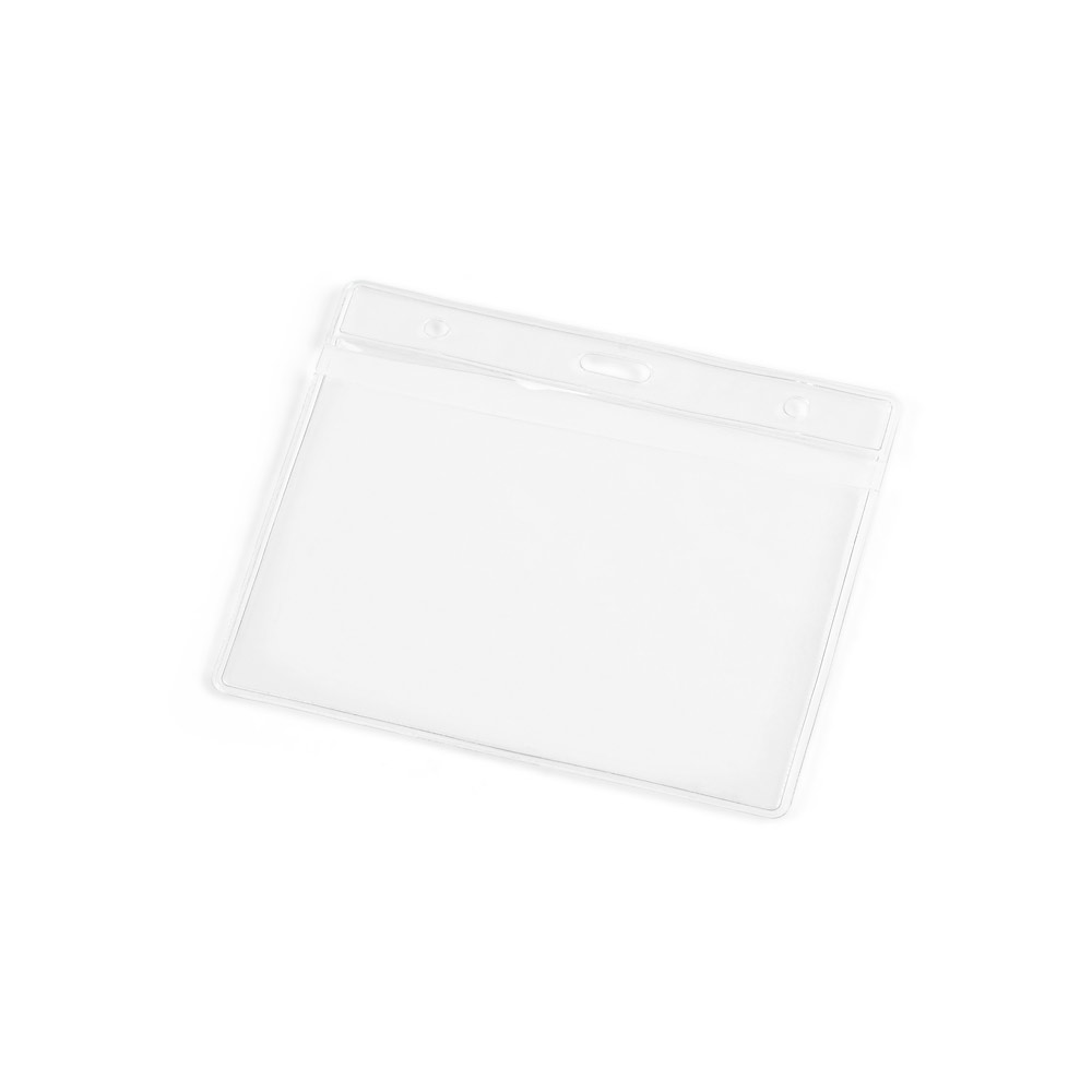 FORSYTH. Porta badge identificativo orizzontale in PVC