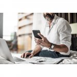 BOURCHIER. Portachiavi in ​​metallo e PU