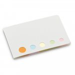 STOOKY. Sticky notes cu 5 seturi - Alb