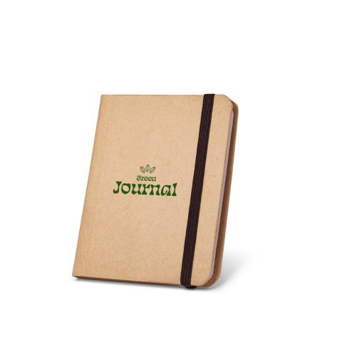 BRONTE II. Bloc-notes A7 avec feuilles non-lign&eacute;es - Naturel