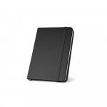 MEYER. Carnet de poche en PU &agrave; feuilles non-lign&eacute;es - Noir