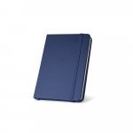 MEYER. Carnet de poche en PU &agrave; feuilles non-lign&eacute;es - Bleu