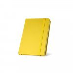 MEYER. Carnet de poche en PU &agrave; feuilles non-lign&eacute;es - Jaune