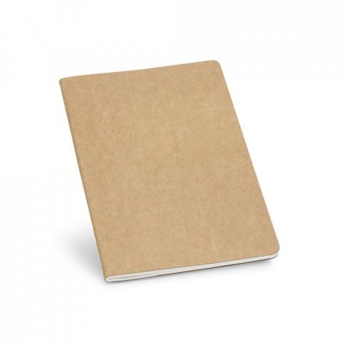 KOSTOVA. Bloc-notes A5 avec feuilles lign&eacute;es - Naturel