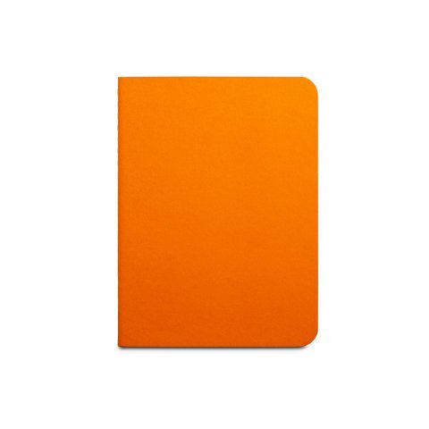 RAYSSE. Bloc-notes B7 avec feuilles lign&eacute;es - Orange