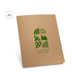 PUZO. A4 documentenmap, gemaakt van 100% gerecycled papier (400 g/m&sup2;)