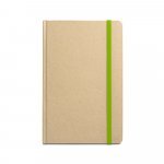 MAGRITTE. Bloc notes A5 avec feuilles lign&eacute;es - Vert clair