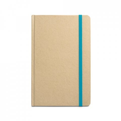 MAGRITTE. Bloc notes A5 avec feuilles lign&eacute;es - Bleu clair