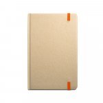 MAGRITTE. Bloc notes A5 avec feuilles lign&eacute;es - Orange