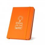 HEMINGWAY. A5 Notepad - Portocaliu