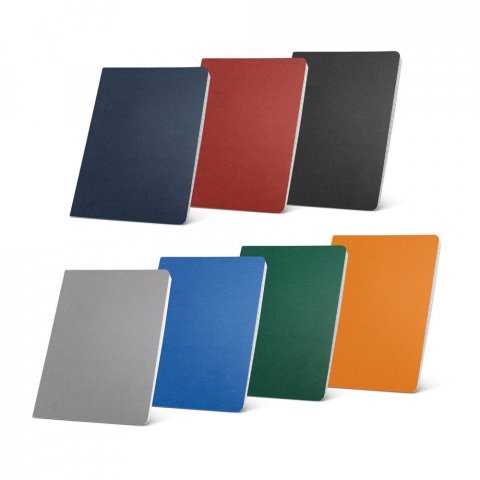 ECOWN. Bloc notes A5 avec pages lign&eacute;es