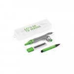 GEOM. Set de geometrie școlar - Verde deschis