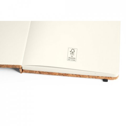 FREUD. Bloc-notes A5 et biros en li&egrave;ge - Naturel