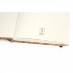 FREUD. Bloc-notes A5 et biros en li&egrave;ge - Naturel