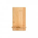 GALEN. Бамбукова поставка за мобилен телефон, разглобяема на две части - естествен