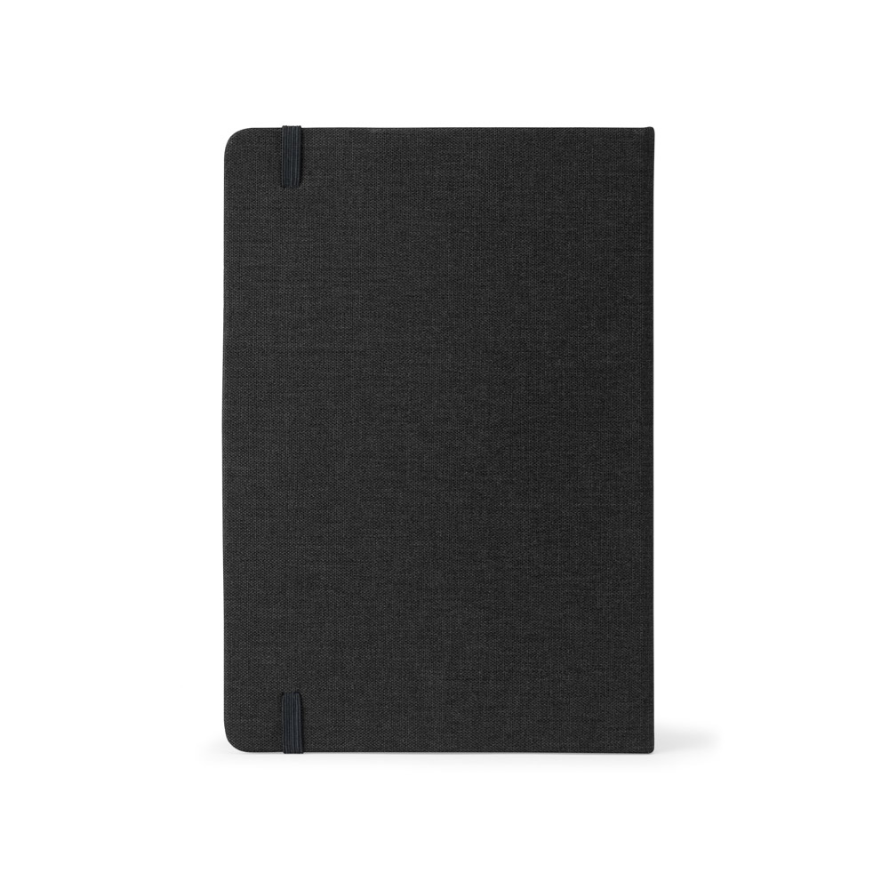 HOMERO. Set composto da un blocco note A5 con copertina rigida e una penna a sfera in bambù