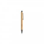 HOMERO. Sett best&aring;ende av en hardcover A5 notisblokk og en bambuskulepenn - Svart