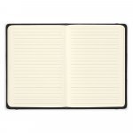 HOMERO. Sett best&aring;ende av en hardcover A5 notisblokk og en bambuskulepenn - Svart