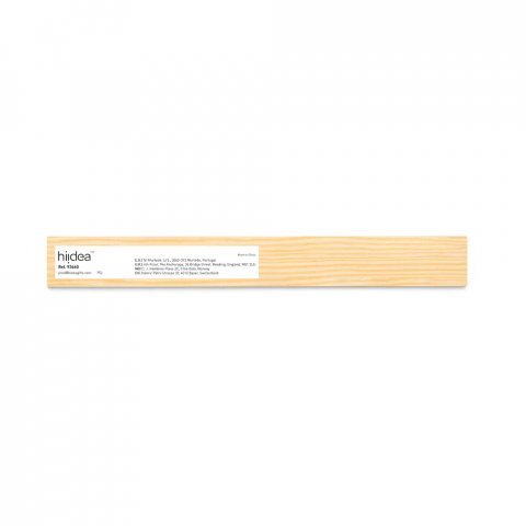 WESLEY 20. R&egrave;gle en bois de pin avec &eacute;chelle gradu&eacute;e de 20 cm - Naturel clair