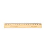 WESLEY 20. Righello in legno di pino con scala graduata
da 20 cm