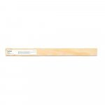 WESLEY 30. Rigla din lemn de pin cu scală de 30 cm - Natural deschis