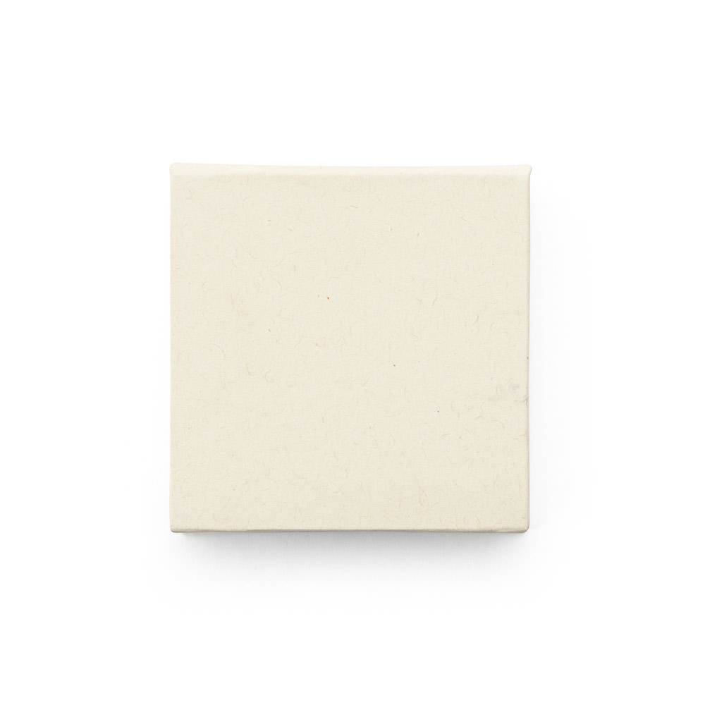 KAIRON. Set da ufficio 2 in 1, realizzato con carta riciclata al 100%, con 6 blocchi note adesivi