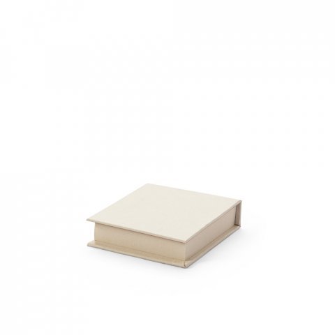 KAIRON. 2-i-1-kontorsset, tillverkat av 100 % &aring;tervunnet papper, med 6 sj&auml;lvh&auml;ftande anteckningsblock - Vit