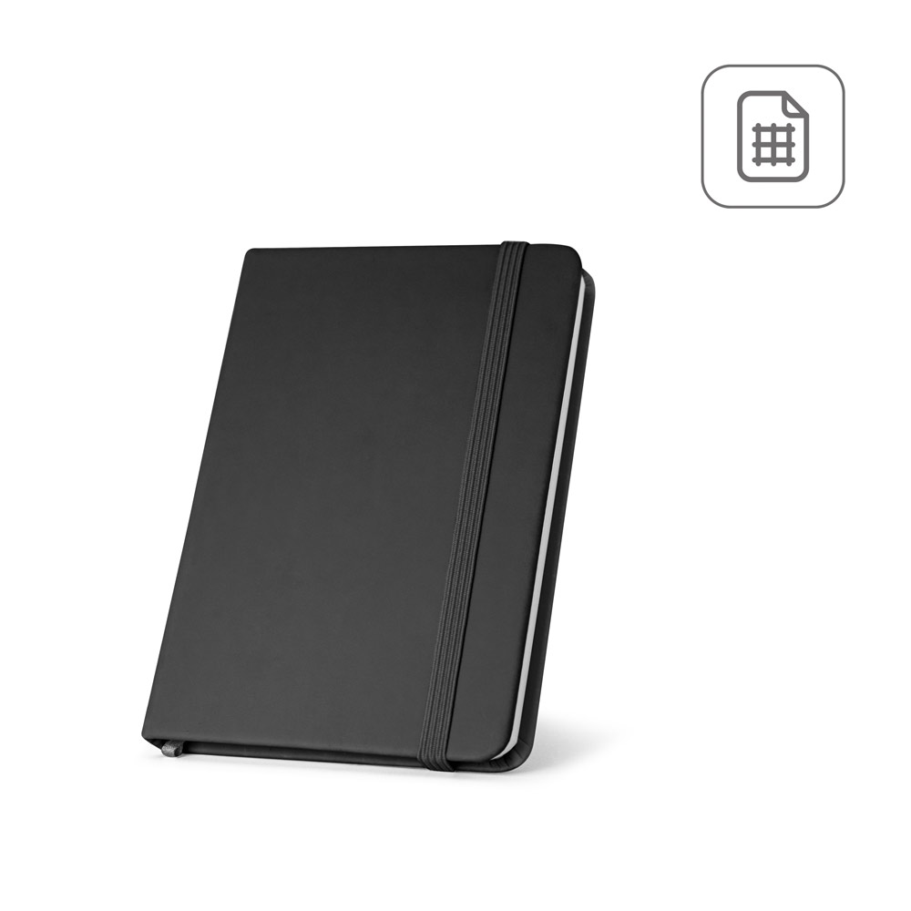 HEMINGWAY SQUARE. Taccuino A5 in PU con carta quadrettata