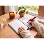 HEANEY. Caiet din PU pe bază de apă cu agendă liniată integrată